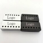 LP EPI Electric Guitar 7 Strings pickup copper cover Logo customization 58mm/62mm Silver/Black (New)