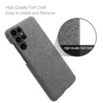 For Samsung Galaxy S24 Ultra S23+ S22Plus S21 S20 FE S10 S9 Case Luxury Fabric Cover For Galaxy Note 20 10 9 8 Cloth Capa Case (New)