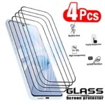4Pcs Tempered Glass Huawei Nova 13i 12i 11i 9i 13 12 11 10 Se I Pro Screen Protectors Full Cover Protective Glass HD Film (New)