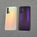 Honor 20 Pro Glass Back Cover Rear Housing Repair Replace Phone Battery Case With Camera Lens Frame Honor20 Pro YAL-L41 (New)