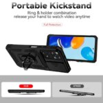 Rugged Case Xiaomi Redmi Note 11 10 Pro 10s 11s 9 Redmi 10C 10A 9C 9A 9AT Mi 11T Lite Poco X4 Pro X3 M4 Cover Camera Slide (New)