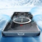 ZTE nubia Red Magic 7S Pro Magsafe Magnetic Transparent Case Red Magic 7 7S Pro 5G Back Clip Cooling Magsafing Cover (New)