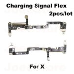 Charging Signal Flex Cable iphone X XR Bottom Signal Antenna receiving Flex Cable With Metal Repair Parts (New)