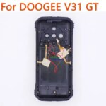 New DOOGEE V31 GT Battery Cover Thermal Imaging Silicon Lens Decoration Parts Rear Camera Lens With Adhesive DOOGEE V31GT (New)