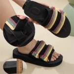 Men Casual Slippers Fashion Indoor Outdoor Beach Women White Sandals Increase Height Round Toe Non-Slip Unisex Zapatos Hombre (New)