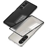 Magnetic Metal Frame Case Sony Xperia 1 VII VI V IV Shockproof Metal Acrylic Back Cover Sony Xperia 1IV 1V 1VI 1VII (New)
