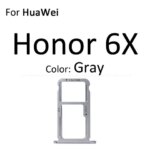 Sim Card Socket Slot Tray Reader Holder Connector Micro SD Adapter Container HuaWei Honor 6A 6X Replacement Parts (New)