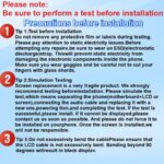 New TFT TCL 50 Pro NxtPaper 5G T803E T803D LCD Display Screen Touch Panel Digitizer TCL 50 Pro NxtPaper Screen (New)