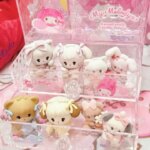 Qualia Capsule Mikko Characters Mascot Figures Big Eyes Kitten Rabbit Mousse Latte Souffle Cammy Sitting Gashapon Toys Cute (New)