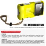 Multi-functional, durable, waterproof, 15m/50ft, universal 6.9 inch waterproof phone case, IP68, professional diving photography (New)