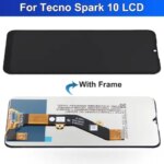 66 inch Tecno Spark 10 LCD Display Screen Touch Sensor Digitizer Assembly Tecno KI5q LCD Repair Parts (New)