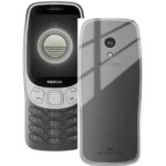 3-in-1 Soft Film+Silicone Cover Nokia 3210 4G 235 2024 Case Non-tempered Hydraulic Soft Film Nokia 3210 4G 2024 TA-1543 (New)