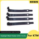 OTOM 2023 Motorcycle Headlamp Mask Rubber Headlight Bracket Fixing Strips For KTM HUSQVARNA GASGAS EXC150 XCW FE350 TX125 EC350F (New)