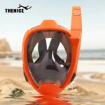 New Diving Mask Waterproof Anti-Fog Full Dry Adult Diving Goggles Snorkeling Mask Men And Women Swimming Equipment (New)