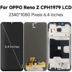AMOLED TFT Black 64'' Oppo Reno Z CPH1979 PCDM10 PCDT10 LCD DIsplay Touch Screen Digitizer Assembly Reno Z (New)