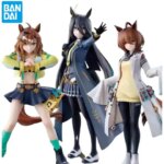 Original Bandai Umamusume Pretty Derby Ichiban KUJI Vol.9 Manhattan Cafe Agnes Tachyon Jungle Pocket Anime Figure Model Toy Gift (New)
