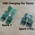Tecno Spark 7 6 5 4 Air Go USB Charging Dock Board Port Connector Flex Cable Spark 8 8C 8P 9 9T Pro (New)
