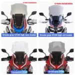 For Honda Africa Dual Cylinder CRF1100 CRF1000 crf-1000ADV Motorcycle Windshield Front Windshield Deflector Modification Parts (New)