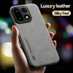 Magnetic Leather Case For OnePlus 15 OnePlus15 5G Shockproof Silicone Soft Case Cover (New)