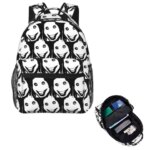 Jeff The Killer Creepypasta Horror Meme Dark Internetcore Student Backpack School Bag Daypack for Boy Girl Bookbag Shoulder Bags (New)
