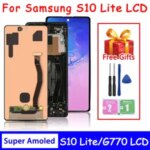 G770F G770F/DS G770F/DSM Premium Lcd Smaung S10 Lite Display Touch Screen Digitizer Panel Assembly With Fingerprint Bangladesh (New)