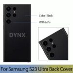 Samsung Galaxy S23 Ultra S23U Back Cover Battery Back Cover Glass Panel Rear Door Housing Case Camera Lens Replace (New)