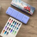 White Nights Master Grade Precipitated Color Watercolor 21 Colors Solid Watercolor Pigment Portable Paint Box Art Supplies (New)