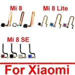 Fingerprint Home Button Sensor Flex Cable Xiaomi MI 8 SE Lite Menu Return Touch Sensor Flex Ribbon Replacement Repair Parts Bangladesh (New)
