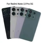 Battery Back Cover Redmi Note 13 Pro 5G Rear Housing Panel Case With Camera Lens Replace Bangladesh (New)