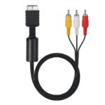 AV Cable for PS3 PS2 PS1 PlayStation Console Audio Video Extend Cord Game Player to LCD Monitor TV RCA Wire Converter Adapter (New)