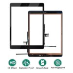 Touch Screen Digitizer iPad 9 9th Gen Display 2021 102 Inches A2602 A2603 A2604 Front Touch Screen with Home Button (New)