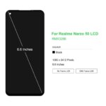 6.6'' For OPPO Realme Narzo 50 LCD Display Touch Screen Digitizer Assembly, Repair Parts For OPPO Narzo50 RMX3286 LCD with Frame (New)