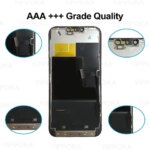 OLED LCD For iPhone X XR 13 Pro Max LCD 3D Touch Screen Digitizer For iPhone 12 Pro Max Display 14 Plus 12 Mini 15 LCD 16 Plus (New)