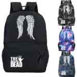 The Walking Dead Print Backpack Teenager Travel Rucksack Fashion Students Boys Girls School Bag The Walking Dead Laptop Knapsack (New)
