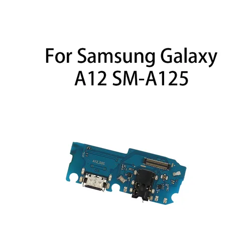 Saccb653527af4286bc2335b7d024f2e7j_500x500.webp Charging Flex Samsung Galaxy A12 SM-A125 USB Charge Port Jack - Image 1