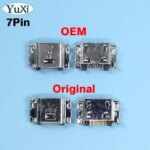 2 10pcs Micro USB 7pin Connector Mobile Charging Port Samsung J1 J3 J5 J7 A7 A8 A10 J330 J530 J730 J100 J500 J5008 J7008 (New)