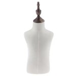 Mannequin Torso Clothing Display Linen Child Dummy Upper Body Form for Tailor Sewing Boutique and Craft (New)