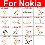 VolumePower Side Button Nokia 1 2 2.1 2.2 3 3.1 3.2 4.2 5 5.1 X2 X3 X5 XL Plus On/Off Power Volume Control Flex Cable Parts Bangladesh (New)