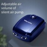 4W/6W/9W/15W fish tank aerator pump fish aerator small household aerator ultra-quiet air volume aerator oxygen pump adjustab (New)
