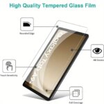 2pcs of high-definition tempered glass film suitable Samsung Galaxy Tab A9+SM-X210 X215 X216 11 inch screen protector film (New)