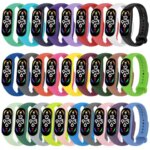 Silicone Strap For Xiaomi Mi Band 7 6 5 4 3 Bracelet Sports Watch Wristband Miband 7 6 5 Belt strap For mi band 3 4 5 6 7 Correa (New)