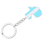 Guatemala Map Keychain for Men Women Country Maps Flag Keyring Fashion Jewelry (New)