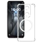 Itel P65 P671L Itel P55 Case Magnetic Wireless Charger Sticker Shockproof Clear Soft Silicone Phone Case Itel P65 Cover (New)