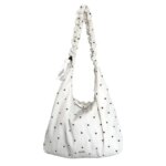 Large Capacity Shoulder Bag Wear-Resistant WomenS Tote Bag Casual Crossbody Bag Wrinkle-Proof For School Casual Outing Daily (New)