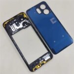 A+++ Full Housing infinix Smart 9 X6532 Middle Frame Front Bezel Mid Plate +Battery Cover Back Panel Rear Case Replace (New)