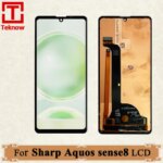 OLED 61 Sharp Aquos sense8 LCD Display Touch Screen Digitizer Panel Assembly Replacement Sharp Aquos sense 8 Display (New)