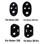 1PCS Honor 200 300 Smart PRO Back Camera Lens Rear Camera Glass Cover Replacement With Adhesive Sticker (New)
