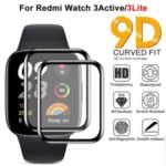 3 Protective Glass Xiaomi Redmi Watch 3 Active 9D Curved Soft Screen Protector Not Glass Redmi Watch3 Lite Smartwatch Bangladesh (New)
