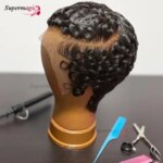 Chioma Curly Pixie Glueless 5x5 HD Lace Closure Wig 13X4 Full Frontal Wig Short Bob Cut Human Hair Wigs For Women Preplucked (New)