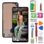 634''Tested Google Pixel 5A LCD Google Pixel 5a 5G G1F8F G4S1M LCD Display Touch Screen Digitizer Assembly Replacement (New)